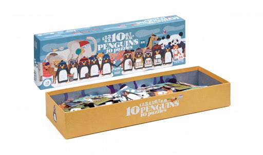 Puzzle 10 Pingouins (3-6 ans) Londji - Dröm Design