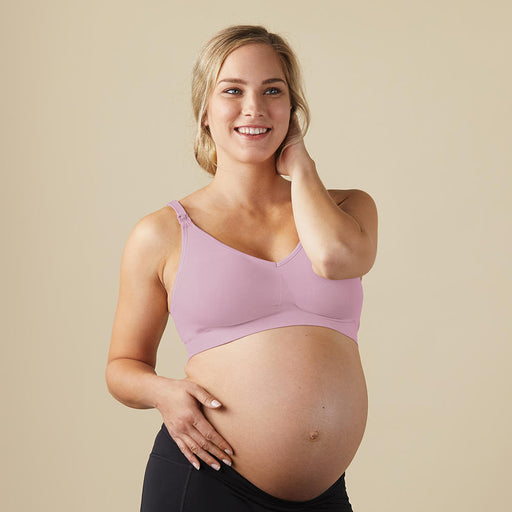 Nurture by Lamaze Maternity Seamless Comfort Nursing Bra with Removable  Pads, 3 Pack