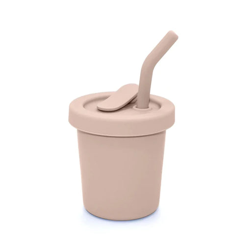 Noüka Straw Cup 6oz for Toddlers - Soft Blush - nurtured.ca