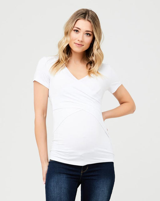 Maternity Nursing Popper Front T-shirt